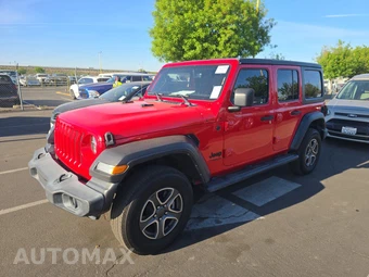 2022 Jeep Wrangler Unlimited Sport S Edition - car from the USA, Manheim Buy-Now listing at AUTOMAX