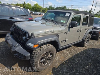 2022 Jeep Wrangler Unlimited Willys Edition - samochód z USA z aukcji Manheim, oferta Kup Teraz w AUTOMAX
