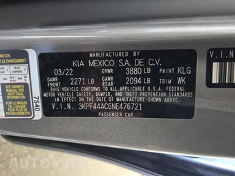 2022 Kia Forte GT – miniatura 14