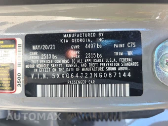 2022 Kia K5 GT-Line - miniatura 14