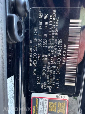 2022 Kia Rio S Sedan - miniatura 27