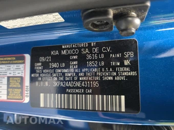 2022 Kia Rio S Sedan - miniatura 14