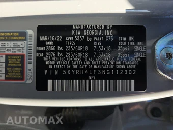 2022 Kia Sorento EX – miniatura 15