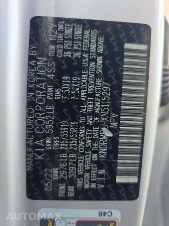 2022 Kia Sorento Plug-In Hybrid SX Prestige - miniatura 2