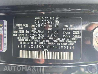 2022 Kia Sorento SX - miniatura 6