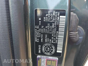 2022 Kia Sorento X-Line EX - miniatura 5