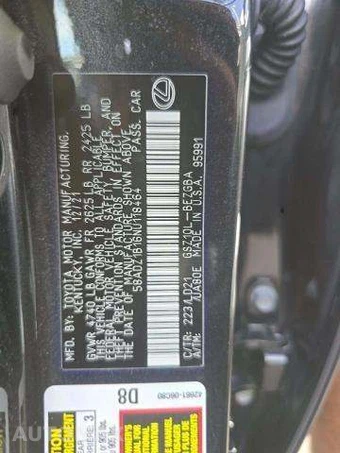 2022 Lexus ES 350 – miniatura 5
