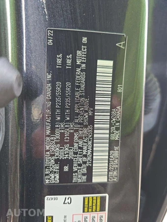2022 Lexus RX 350 – miniatura 2
