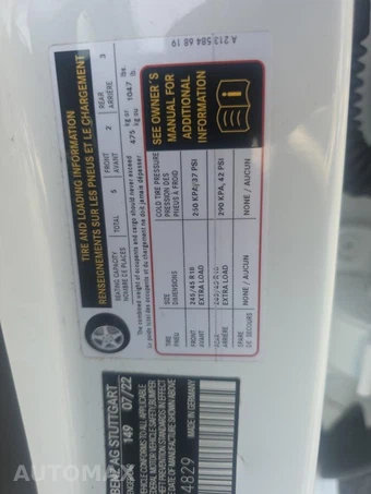 2022 Mercedes-Benz E 350 4MATIC Sedan – miniatura 7
