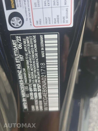 2022 Mercedes-Benz EQS 580 4MATIC - miniatura 5