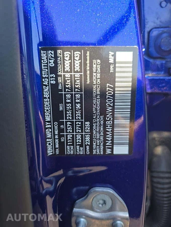 2022 Mercedes-Benz GLB 250 4MATIC - miniatura 2