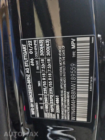 2022 Mercedes-Benz GLB 250 4MATIC - miniatura 15
