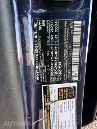 2022 Mercedes-Benz GLS 450 4MATIC - miniatura 62