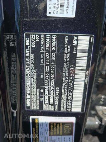 2022 Mercedes-Benz GLS 580 4MATIC - miniatura 5