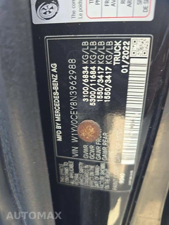 2022 Mercedes-Benz Metris Cargo Van 135.0" WB - miniatura 5
