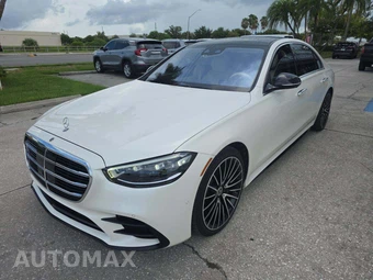 2022 Mercedes-Benz S 580 4MATIC - samochód z USA z aukcji Manheim, oferta Kup Teraz w AUTOMAX