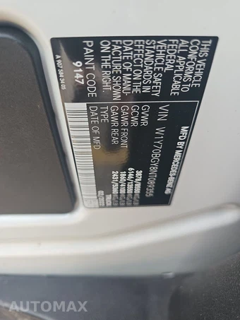 2022 Mercedes-Benz Sprinter 1500 Cargo Van Standard Roof 144.0" WB – miniatura 13