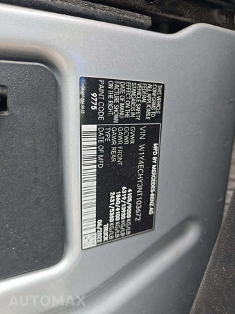 2022 Mercedes-Benz Sprinter 2500 Cargo Van High Roof 170.0" WB - miniatura 5