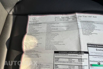 2022 Mercedes-Benz Sprinter 2500 Cargo Van Standard Roof 144.0" WB - miniatura 41