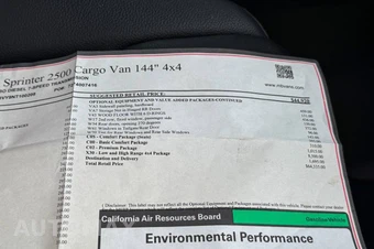 2022 Mercedes-Benz Sprinter 2500 Cargo Van Standard Roof 144.0" WB - miniatura 42