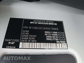 2022 Mercedes-Benz Sprinter 3500XD Cab Chassis DRW - miniatura 5