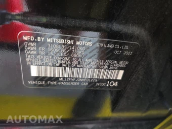 2022 Mitsubishi Mirage G4 SE – miniatura 14