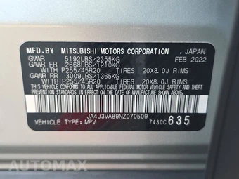 2022 Mitsubishi Outlander SEL - miniatura 14