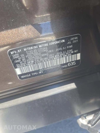 2022 Mitsubishi Outlander SEL - miniatura 2