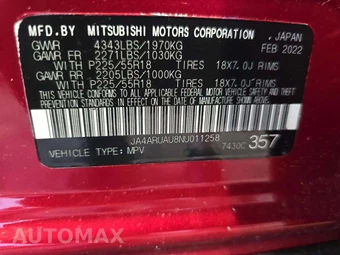 2022 Mitsubishi Outlander Sport 2.0 LE - miniatura 5