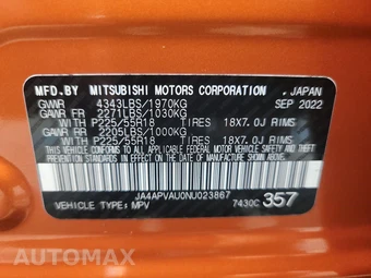 2022 Mitsubishi Outlander Sport 2.0 SE Special Edition - miniatura 14