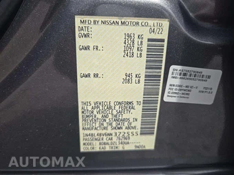 2022 Nissan Altima S – miniatura 2