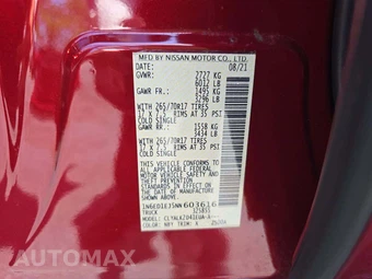 2022 Nissan Frontier PRO-X Crew Cab Medium Bed - miniatura 5