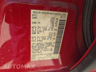 2022 Nissan Frontier SV Crew Cab Medium Bed – miniatura 5