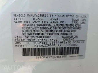2022 Nissan Kicks SV – miniatura 21