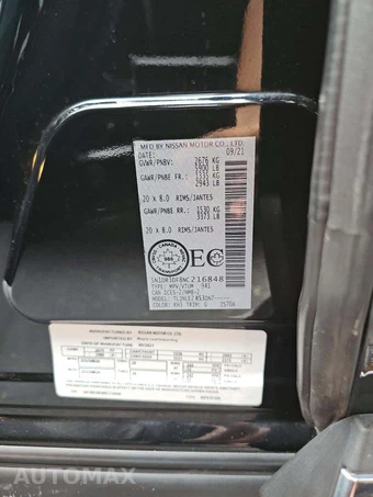 2022 Nissan Pathfinder Platinum – miniatura 5