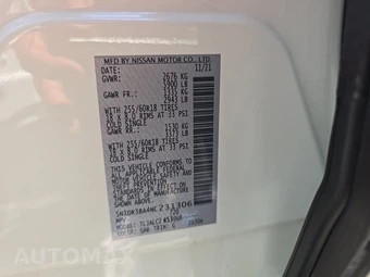 2022 Nissan Pathfinder SV - miniatura 15