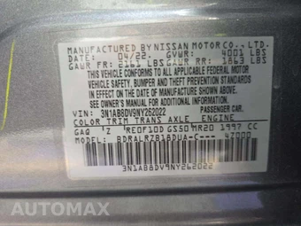 2022 Nissan Sentra SR – miniatura 5