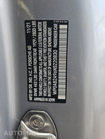 2022 Porsche 911 Carrera 4S – miniatura 14