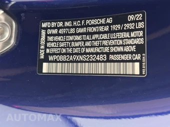 2022 Porsche 911 Targa 4S - miniatura 43