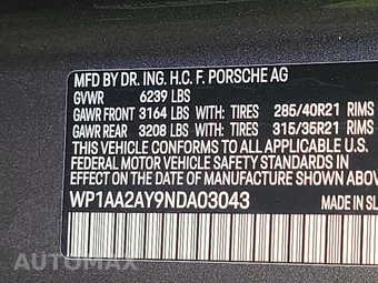 2022 Porsche Cayenne – miniatura 14
