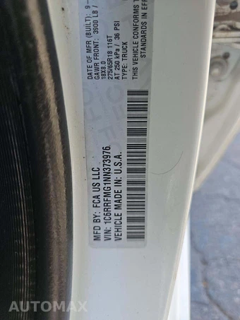 2022 Ram 1500 Big Horn Crew Cab Medium Bed - miniatura 2