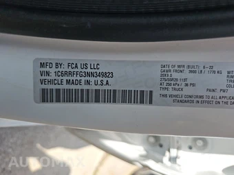 2022 Ram 1500 Big Horn Crew Cab Short Bed - miniatura 14
