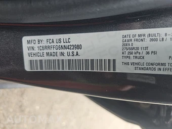2022 Ram 1500 Big Horn Crew Cab Short Bed - miniatura 14