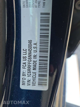 2022 Ram 1500 Big Horn Crew Cab Short Bed - miniatura 2