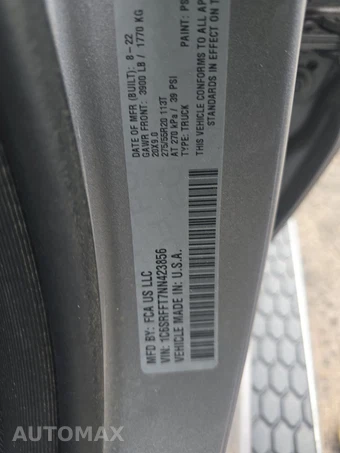 2022 Ram 1500 Big Horn Crew Cab Short Bed - miniatura 14