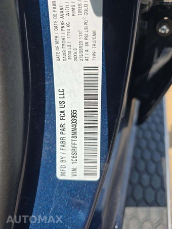 2022 Ram 1500 Big Horn Crew Cab Short Bed - miniatura 5