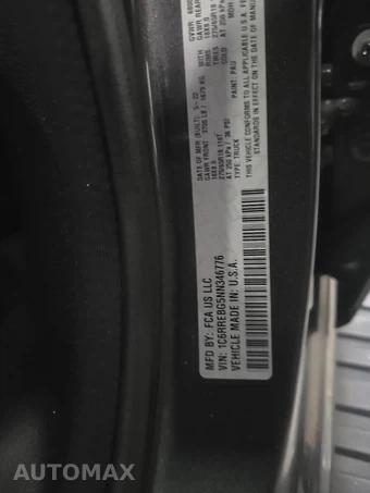 2022 Ram 1500 Big Horn Extended Cab Medium Bed - miniatura 14