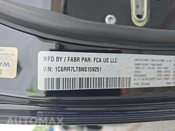 2022 Ram 1500 Classic Warlock Crew Cab Short Bed - miniatura 2