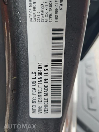 2022 Ram 1500 Laramie Crew Cab Short Bed - miniatura 14