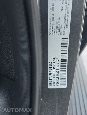 2022 Ram 1500 Laramie Crew Cab Short Bed - miniatura 14